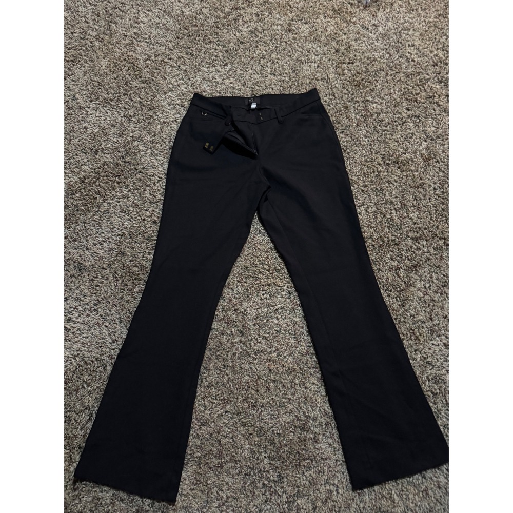 Limited The Slim Boot Black Dress Pants Womens Size 6 Mid Rise Bootcut Trousers